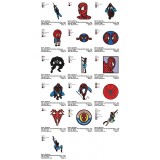 Collection 16 SpiderMan Embroidery Designs 03